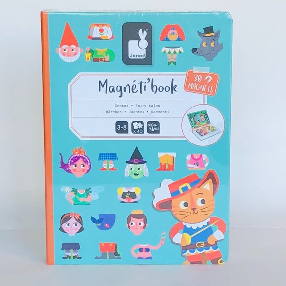 New Sealed Janod Magneti’Book Fairytales • 3 to 8 Years - Picture 13 of 16